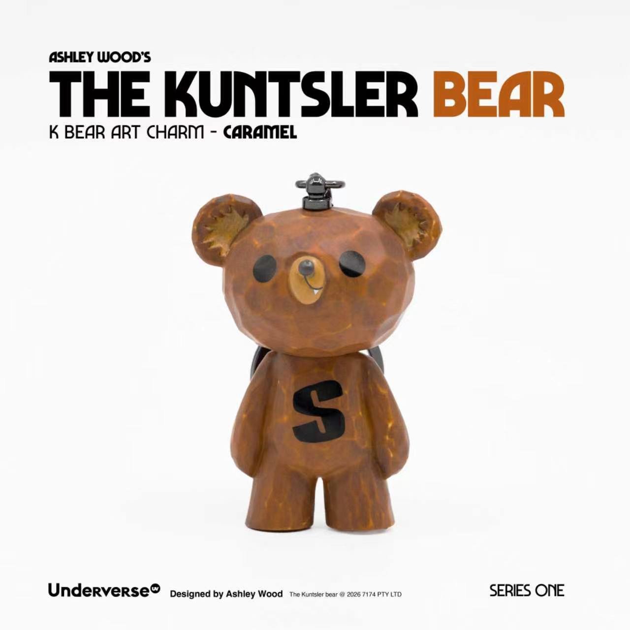 ASHLEY WOOD'S K BEAR ART CHARM SERIES! — UNDERVERSE